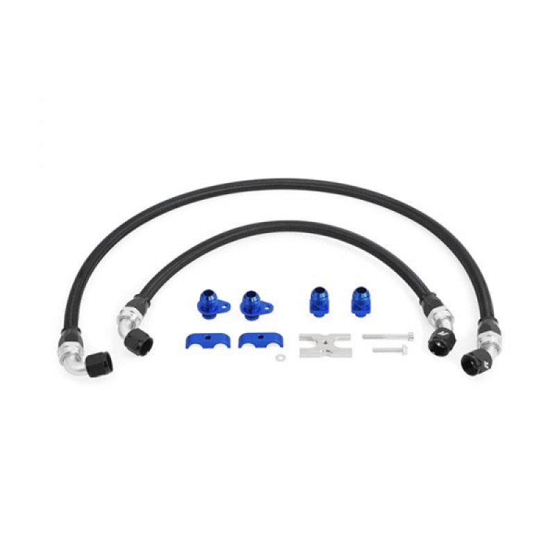 MISHIMOTO NYLON BRAIDED OIL COOLER LINE KIT FOR BMW M3 / M4 / M2C F8X S55