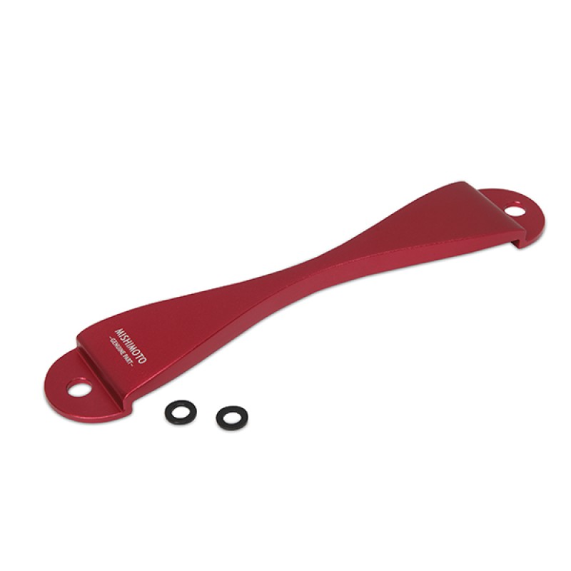 MISHIMOTO CNC BATTERY TIE-DOWN FOR SUBARU - RED