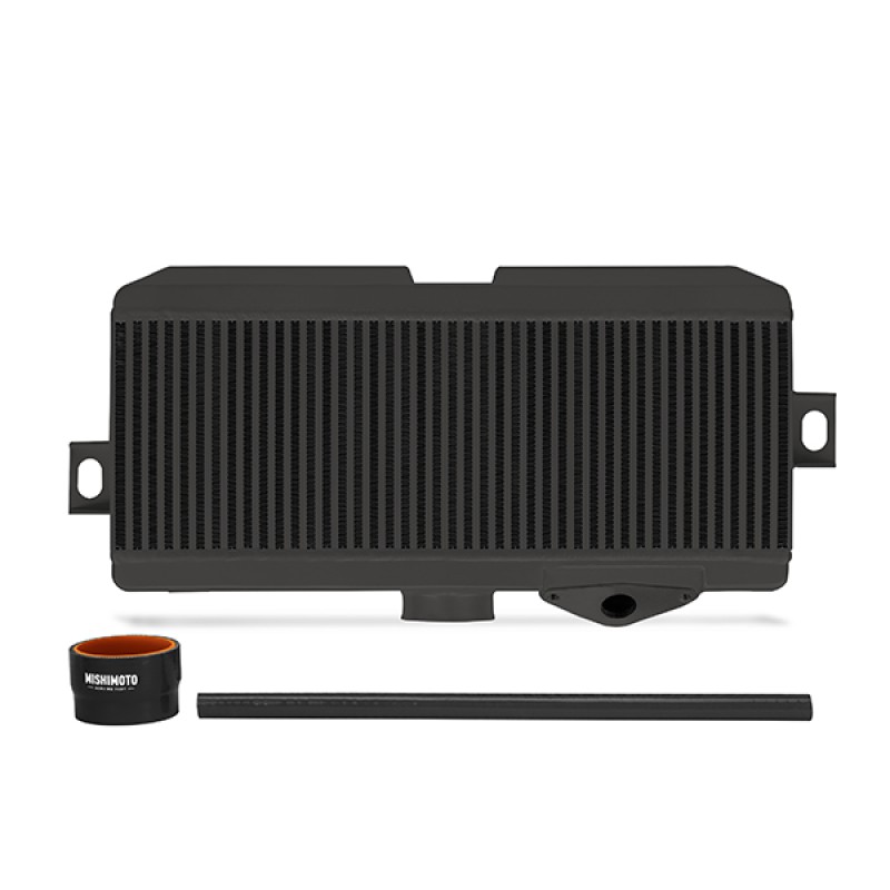 MISHIMOTO TOP-MOUNT INTERCOOLER KIT FOR SUBARU WRX STI 08-15 - BLACK CORE / BLACK HOSES
