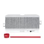 MISHIMOTO TOP-MOUNT INTERCOOLER KIT FOR SUBARU WRX STI 08-15 - SILVER CORE / RED HOSES
