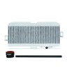 MISHIMOTO TOP-MOUNT INTERCOOLER KIT FOR SUBARU WRX STI 08-15 - SILVER CORE / BLACK HOSES