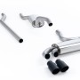 Audi Coupe UR Quattro 20V - Resonated Downpipe-Back Exhaust System