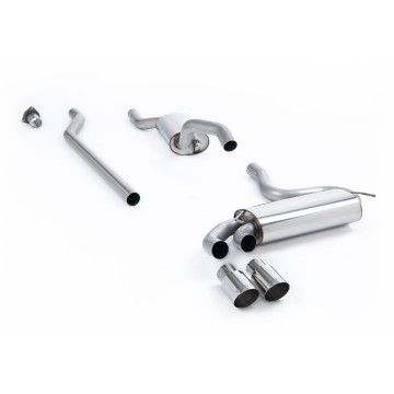 Audi Coupe UR Quattro 20V - Resonated Downpipe-Back Exhaust System