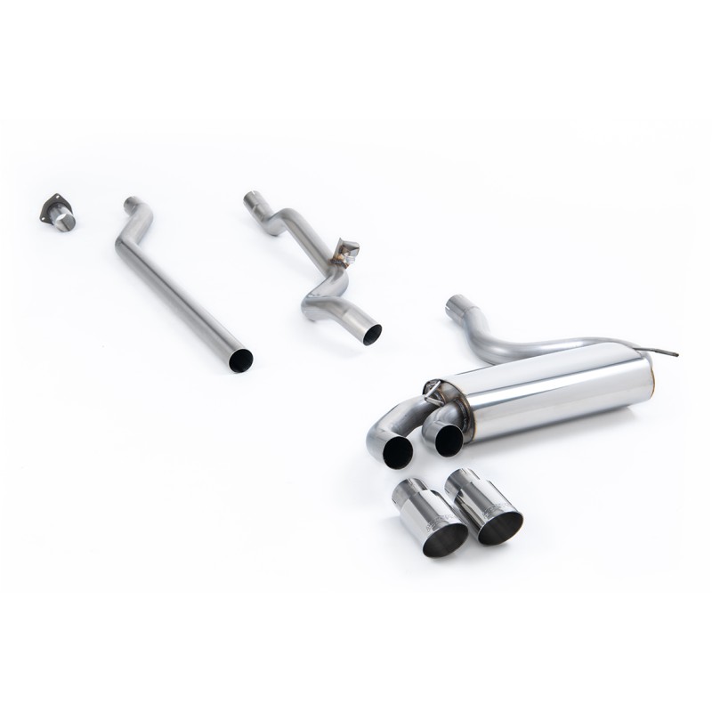 Audi Coupe UR Quattro 20V - Non-Resonated Downpipe-Back Exhaust System
