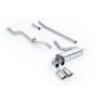 Audi Coupe UR Quattro 10V - Non-Resonated (Louder) Downpipe-Back Exhaust System with Titanium OEM-Style Tips