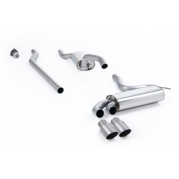 Audi Coupe UR Quattro 20V - Resonated Downpipe-Back Exhaust System