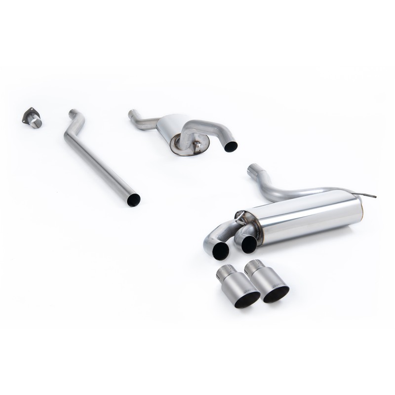 Audi Coupe UR Quattro 20V - Resonated Downpipe-Back Exhaust System