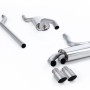 Audi Coupe UR Quattro 20V - Resonated Downpipe-Back Exhaust System