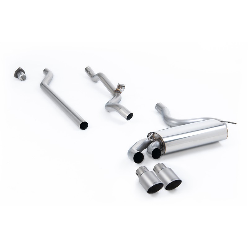 Audi Coupe UR Quattro 20V - Non-Resonated Downpipe-Back Exhaust System