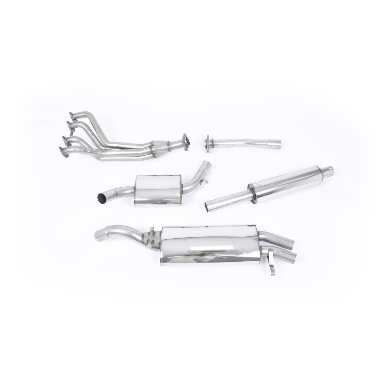 VW Golf GTI Mk2 8V - Full Exhaust System with OE-Style Tips