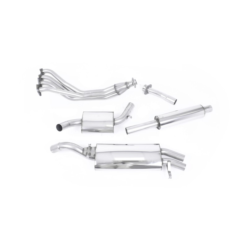 VW Golf GTI Mk2 16V - Full Exhaust System with Polished OE-Style Tips