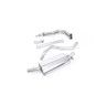 VW Golf GTI Mk1 - Resonated (Quieter) Manifold-Back Exhaust System with Polished Tip (For OE Manifold)