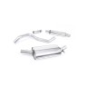 VW Golf GTI Mk1 - Resonated (Quieter) Downpipe-Back Exhaust System with Polished Tip