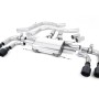 Alfa Romeo Giulia 2.9 V6 Quadrifoglio - Front Pipe-Back System with GT-100 Cerakote Trims - Valved