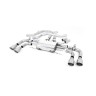 Alfa Romeo Giulia 2.9 V6 Quadrifoglio - Front Pipe-Back System with GT-100 Titanium Trims - Valved