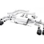 Alfa Romeo Giulia 2.9 V6 Quadrifoglio - Front Pipe-Back System with Jet-100 Carbon Trims - Valved