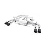 Alfa Romeo Giulia 2.9 V6 Quadrifoglio - Front Pipe-Back System with Jet-100 Carbon Trims - Valved