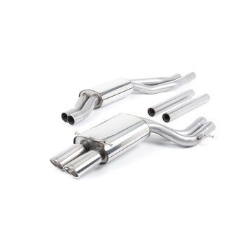 Audi RS4 B5 V6 Avant/S4 B5 Quattro - Resonated Cat-Back Exhaust System