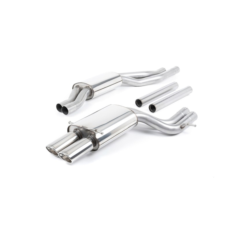 Audi RS4 B5 V6 Avant/S4 B5 Quattro - Resonated Cat-Back Exhaust System