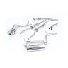 Audi A4 1.8T B6 Quattro - Resonated (Quieter) Cat-Back Exhaust System with 90mm Trims