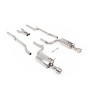 Audi S4 B6 - Non-Resonated (Louder) Cat-Back Exhaust System with Polished Trims