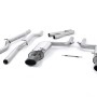 Audi RS4 B7 - Non-Valved & Non-Resonated Cat-Back Exhaust System with Satin Black Sheen Trims