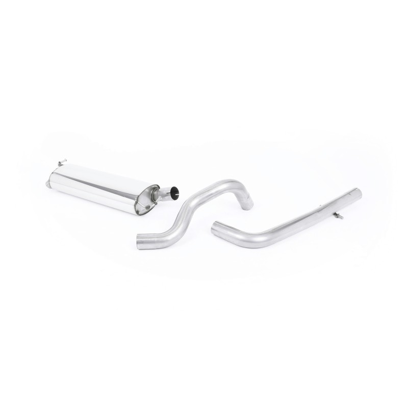 Audi A3 1.9 TDI - Non-Resonated (Louder) Cat-Back Exhaust System - Uses OE Trims