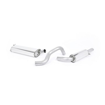 Audi A3 1.9 TDI - Resonated (Quieter) Cat-Back Exhaust System - Uses OE Trims