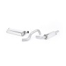 Audi A3 1.9 TDI - Resonated (Quieter) Cat-Back Exhaust System - Uses OE Trims