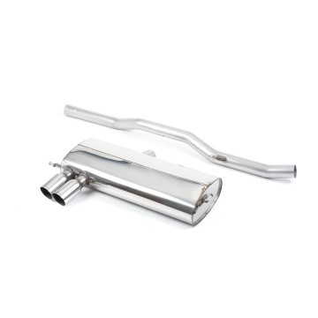 Audi S3 8L - Non-Resonated (Louder) Cat-Back Exhaust System with Polished Trims