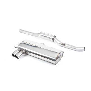 Audi S3 8L - Resonated (Quieter) Cat-Back Exhaust System with Polished Trims