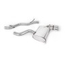 Audi S3 8P 3-door - Non-Resonated (Louder) Cat-Back Exhaust System with Polished Trims