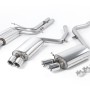 Audi S5 V8 - Resonated (Quieter) Cat-Back Exhaust System with Polished Trims (For Manual Models)