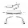 Audi TT MK2 3.2 Quattro - Resonated (Quieter) Cat-Back Exhaust System with Dual 100mm JET Trims