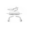 Audi TT MK2 3.2 Quattro - Resonated (Quieter) Cat-Back Exhaust System with Dual 100mm JET Trims