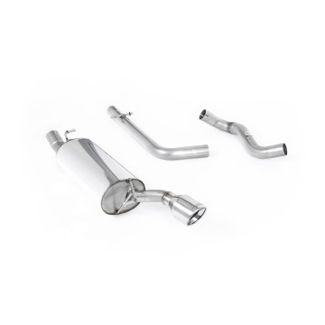 Audi TT MK1 150/180 2WD - Cat-Back Exhaust System with 100mm JET Trim