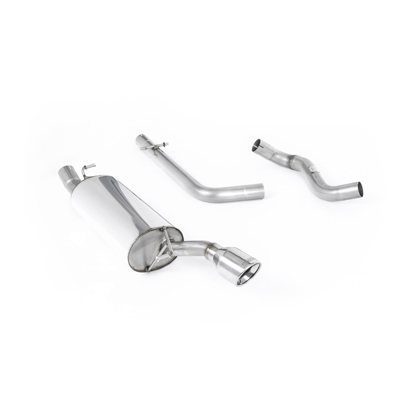 Audi TT MK1 150/180 2WD - Cat-Back Exhaust System with 100mm JET Trim
