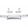 Audi R8 V8 4.2 (2007-2012) - Non-Resonated (Louder) Cat-Back Exhaust System - Uses OE Trims