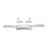 Audi R8 V8 4.2 (2007-2012) - Non-Resonated (Louder) Cat-Back Exhaust System - Uses OE Trims