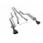 Audi RS6 C5 - Non-Resonated (Louder) Cat-Back Exhaust System with Cerakote Black Trims