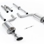 Audi RS6 C6 - Resonated (Quieter) Cat-Back Exhaust System with Polished Dual-Oval Trims