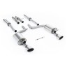 Audi RS6 C6 - Resonated (Quieter) Cat-Back Exhaust System with Polished Dual-Oval Trims