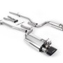 Audi RS4 B7 - Valved & Non-Resonated Cat-Back Exhaust System With Satin Black Sheen Trims