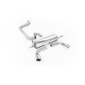 Audi TT MK2 2.0 2WD - Cat-Back Exhaust System with Dual GT100 Trims (For 3.2 V6 Valance)