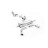 Audi TT MK2 3.2 Quattro - Resonated (Quieter) Cat-Back Exhaust System with Dual Polished GT100 Trims
