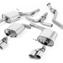 Audi A5 2.0 TFSI - Cat-Back Exhaust System with GT80 Quad Outlet Trims