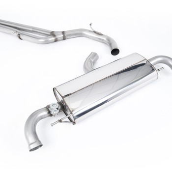 Audi TTRS MK2 2.5L - Non-Resonated (Louder) Racing Cat-Back Exhaust System - Uses OE Trims
