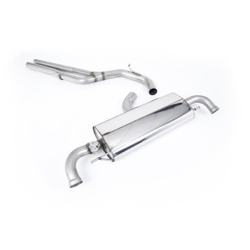 Audi TTRS MK2 2.5L - Non-Resonated (Louder) Racing Cat-Back Exhaust System - Uses OE Trims
