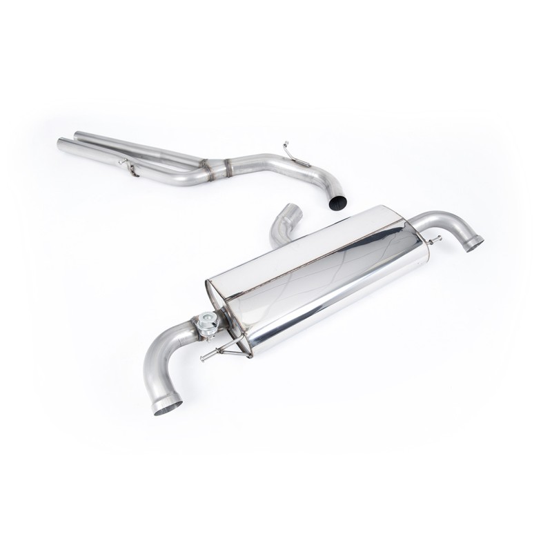 Audi TTRS MK2 2.5L - Non-Resonated (Louder) Racing Cat-Back Exhaust System - Uses OE Trims