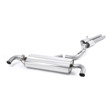 Audi TTRS MK2 2.5L - Resonated (Quieter) Racing Cat-Back Exhaust System - Uses OE Trims